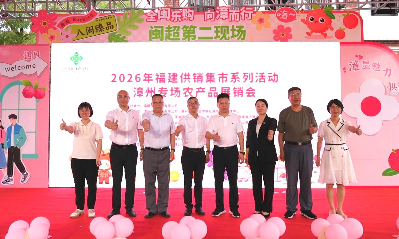 双线融合畅渠道，农品出村促振兴 2026年福建供销集市漳州专场圆满落幕
